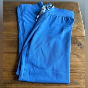 FIGS Women’s Ceil Blue Livingston - Basic Scrub Pants - Small